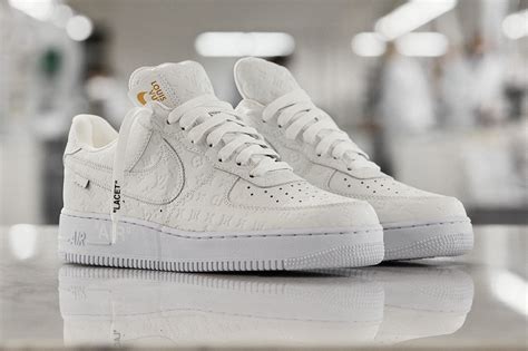 air force louis vuitton white|lv nike air force 1.